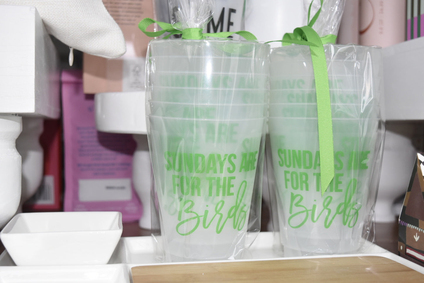 Sundays Are For the Birds Cups