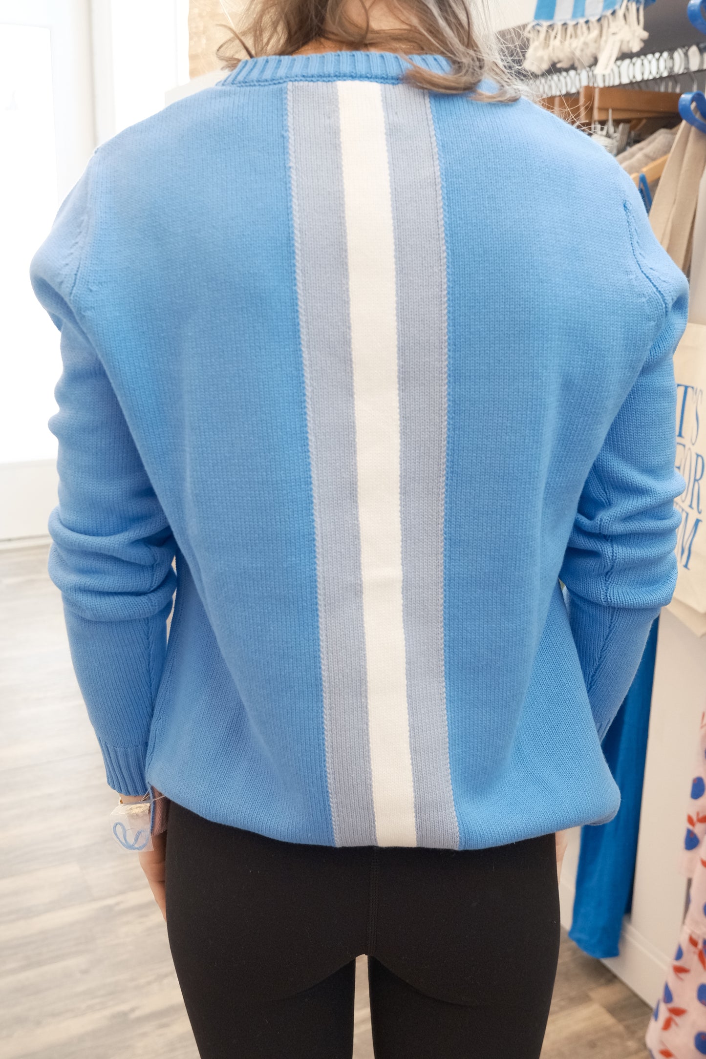 SEA ISLE SWEATER - BLUE