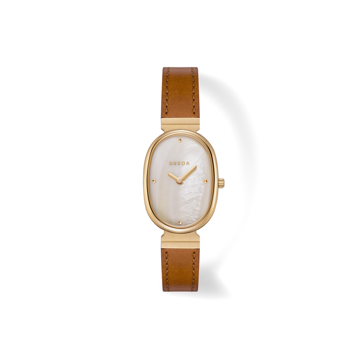 Jane (Leather) - Gold/Champagne/Brown