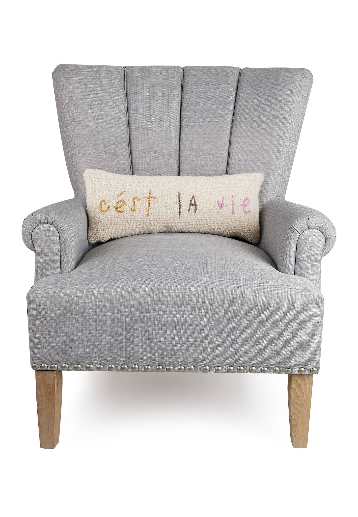 C'est La Vie Lumbar Hook Pillow