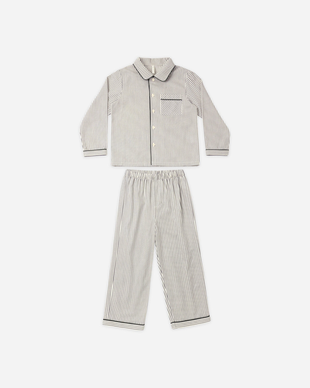 LONG SLEEVE PAJAMAS EVERGREEN STRIPE