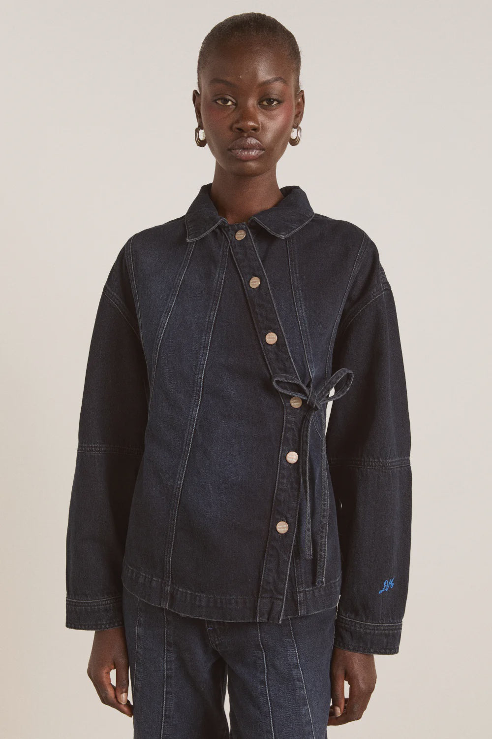 FINELLA DENIM SHIRT - WAVY SEAMS