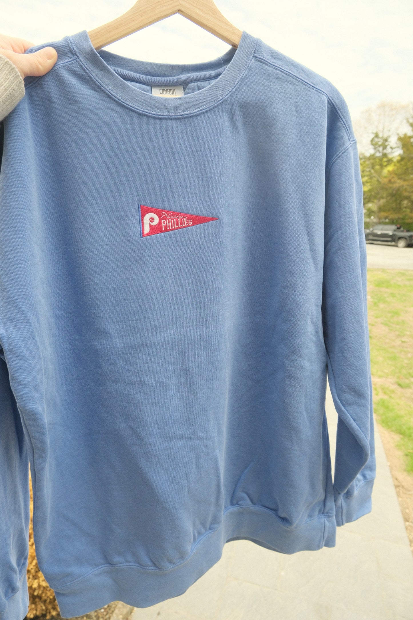 Philly Pennant Blue Sweatshirt