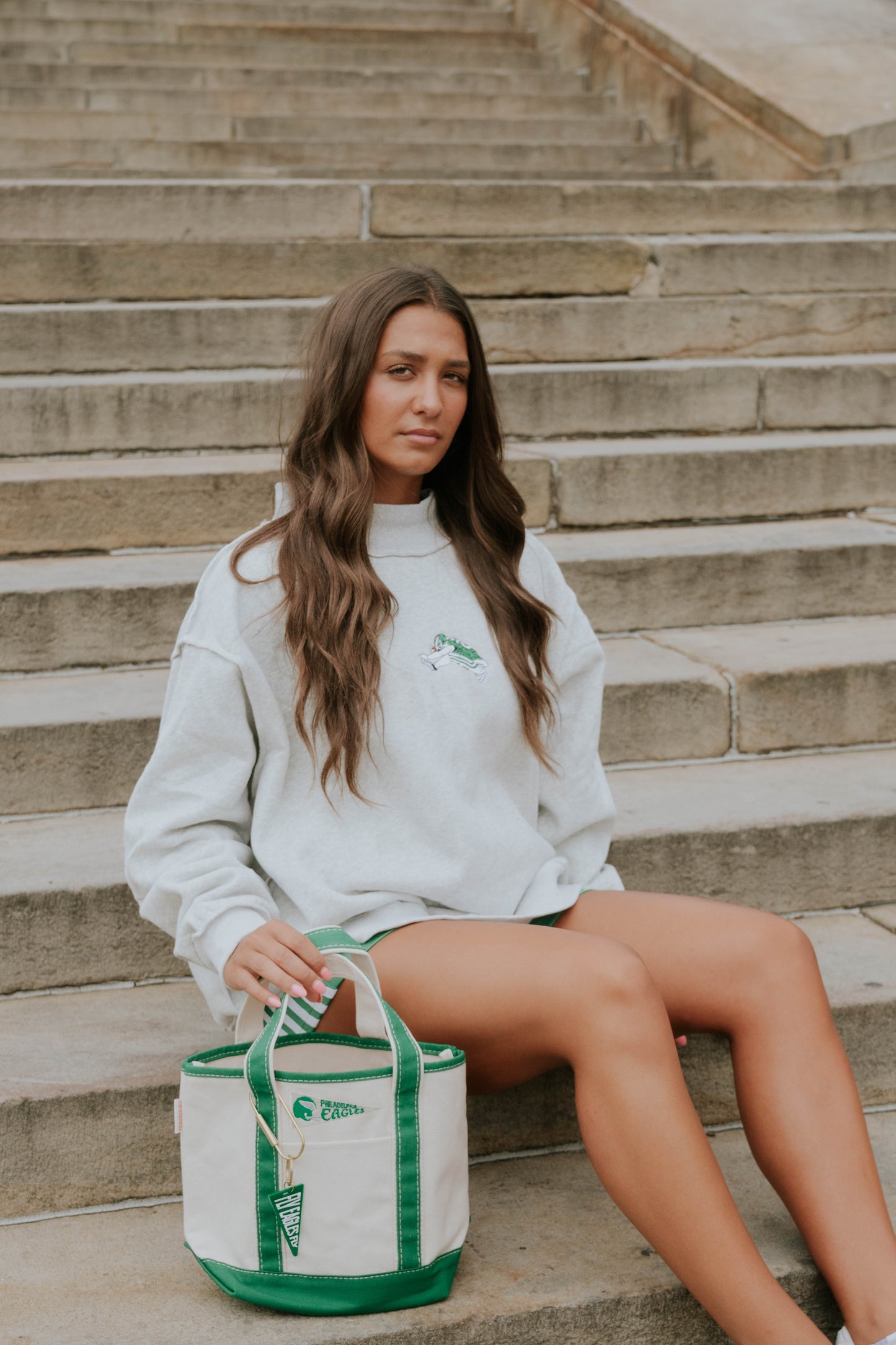 Hurdle Mock Neck Sweatshirt