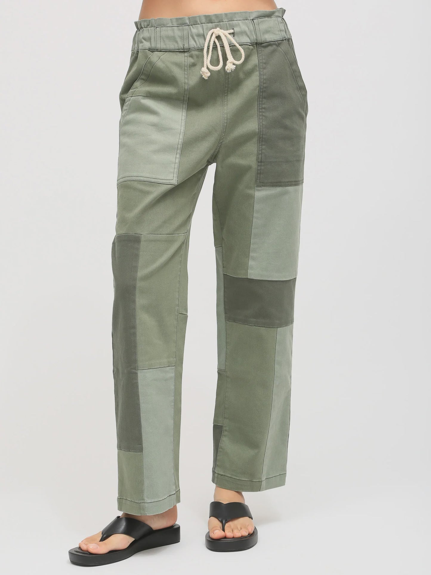EASY PANT- PATCHWORK