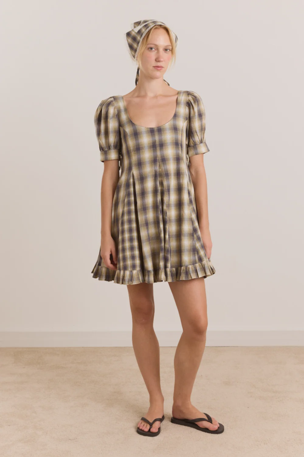 SABINA MINI GODET DRESS