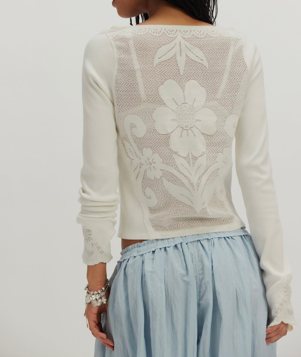 DELILAH LONG SLEEVE / CLEAN IVORY