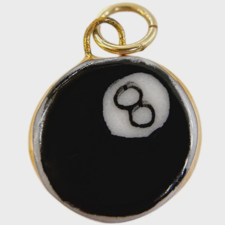 8 Ball Charm
