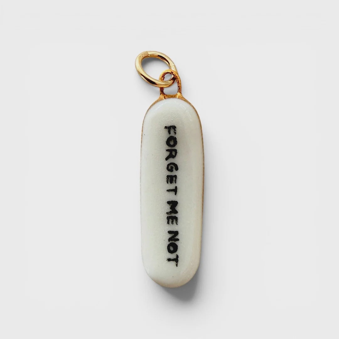 Forget Me Not Charm