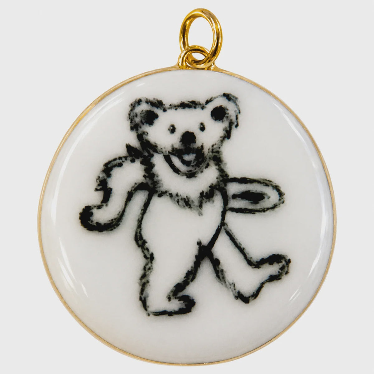 Grateful Dead Bear Charm