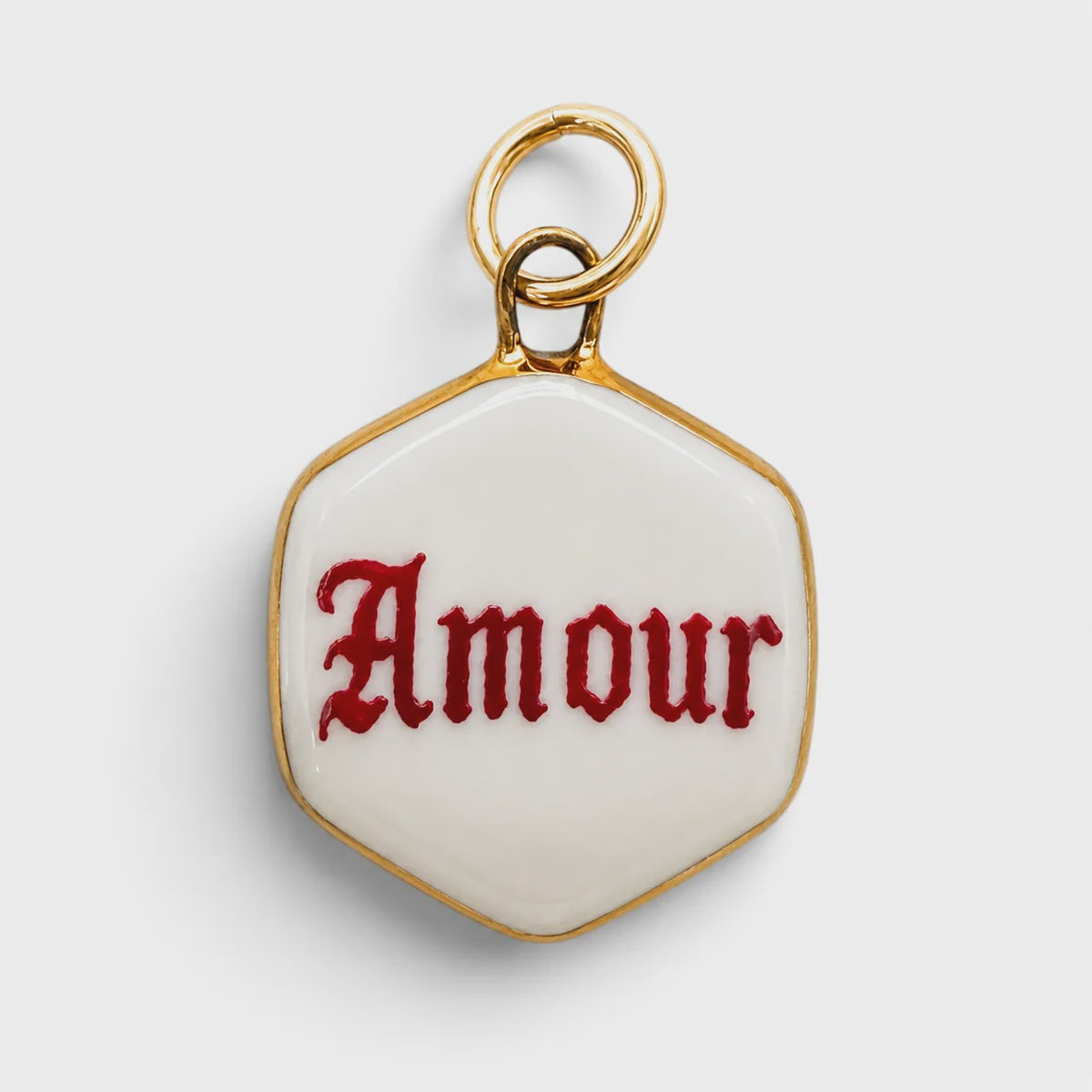 Amour Old English Hexagon - Red