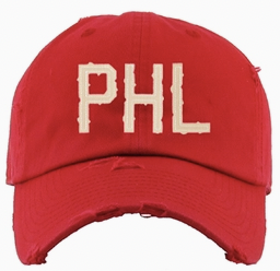 PHL HAT- DISTRESSED