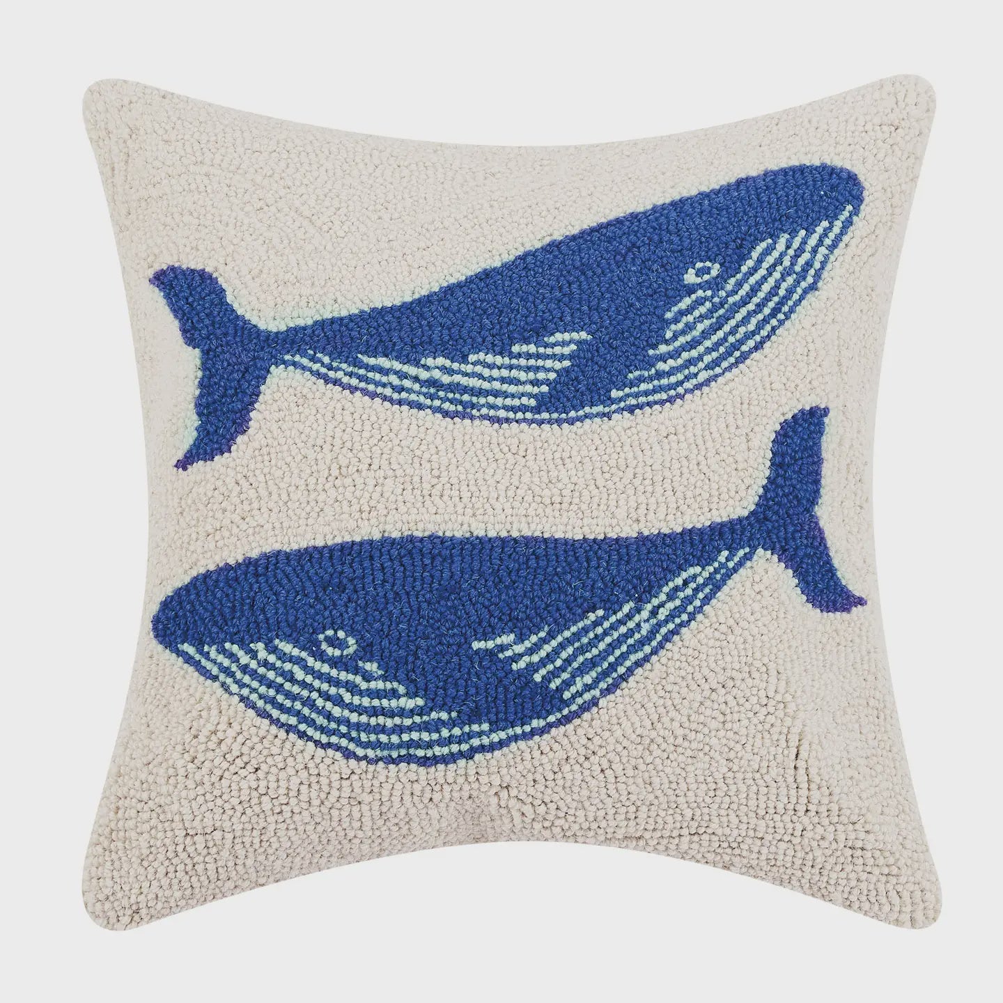 DOUBLE WHALE PILLOW