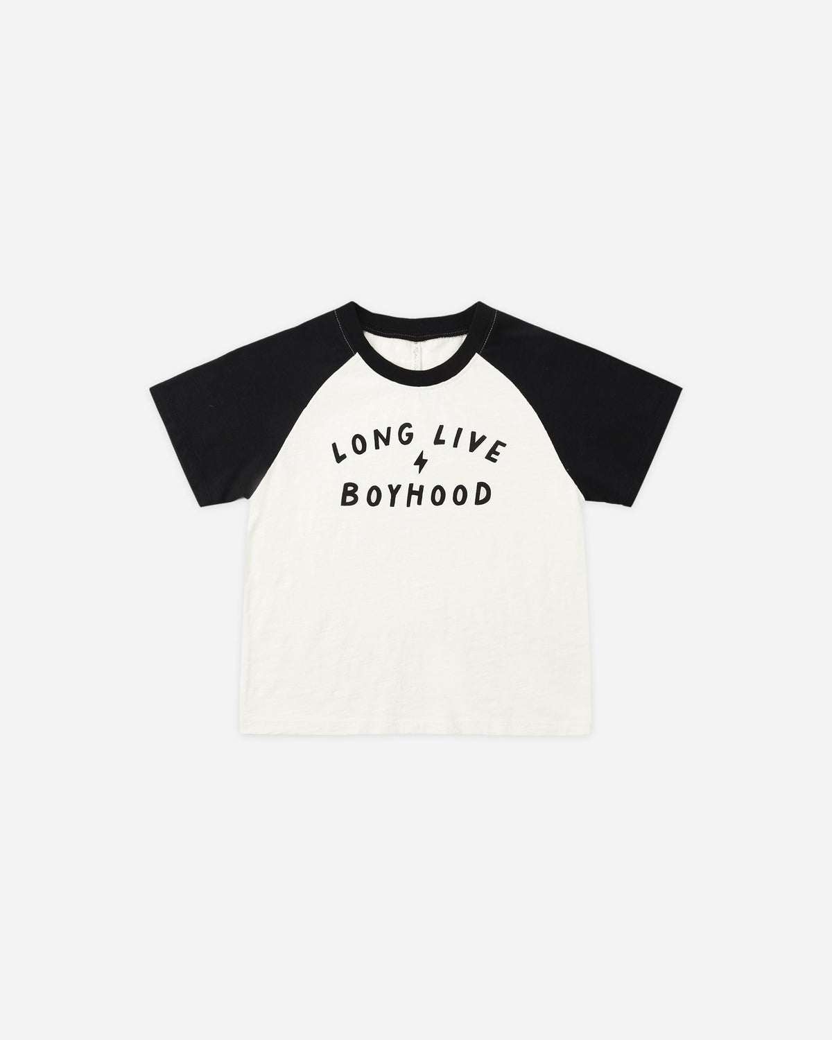 RAGLAN SHORT SLEEVE TEE- long live boyhood