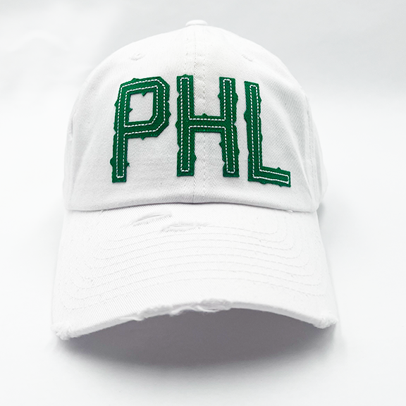 PHL Dad Hats GREEN Letters
