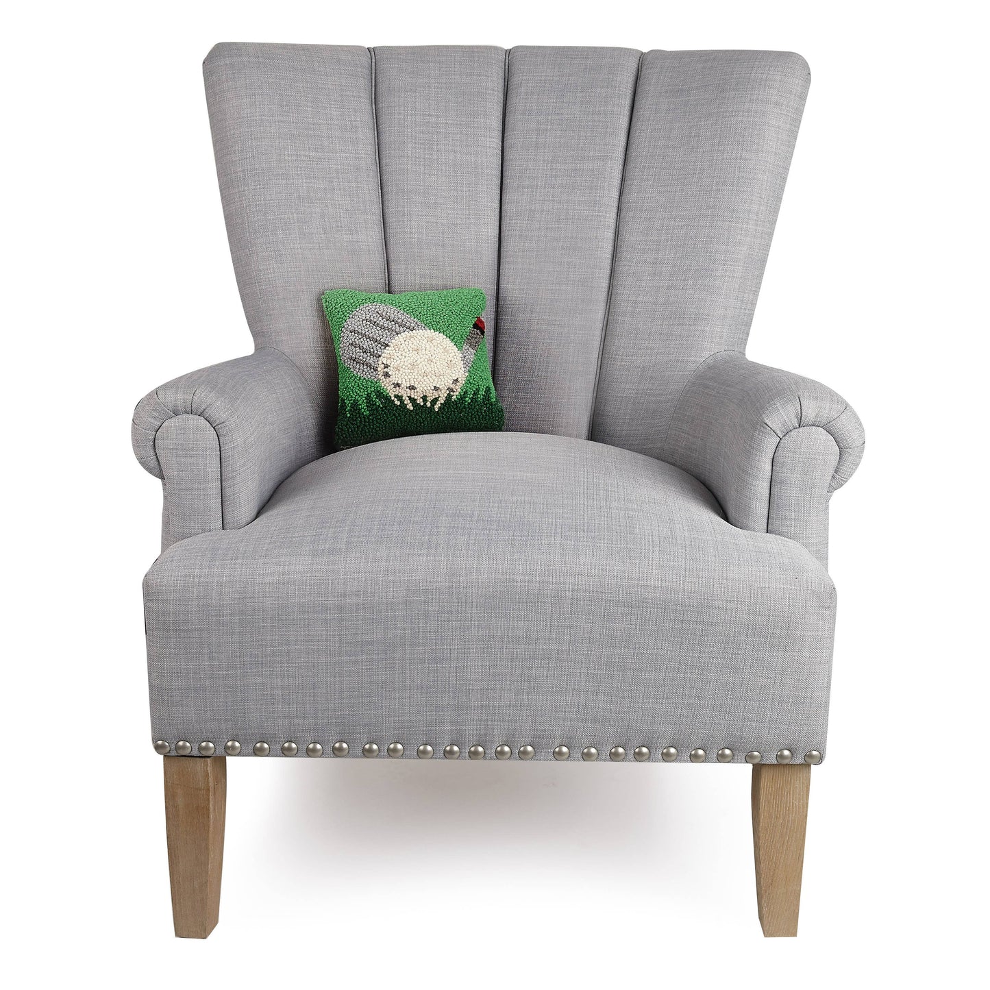 Club and Ball Hook Pillow