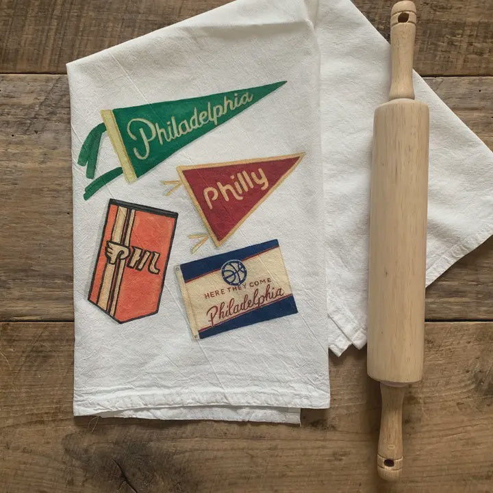 PHILLY FLAG TEA TOWEL