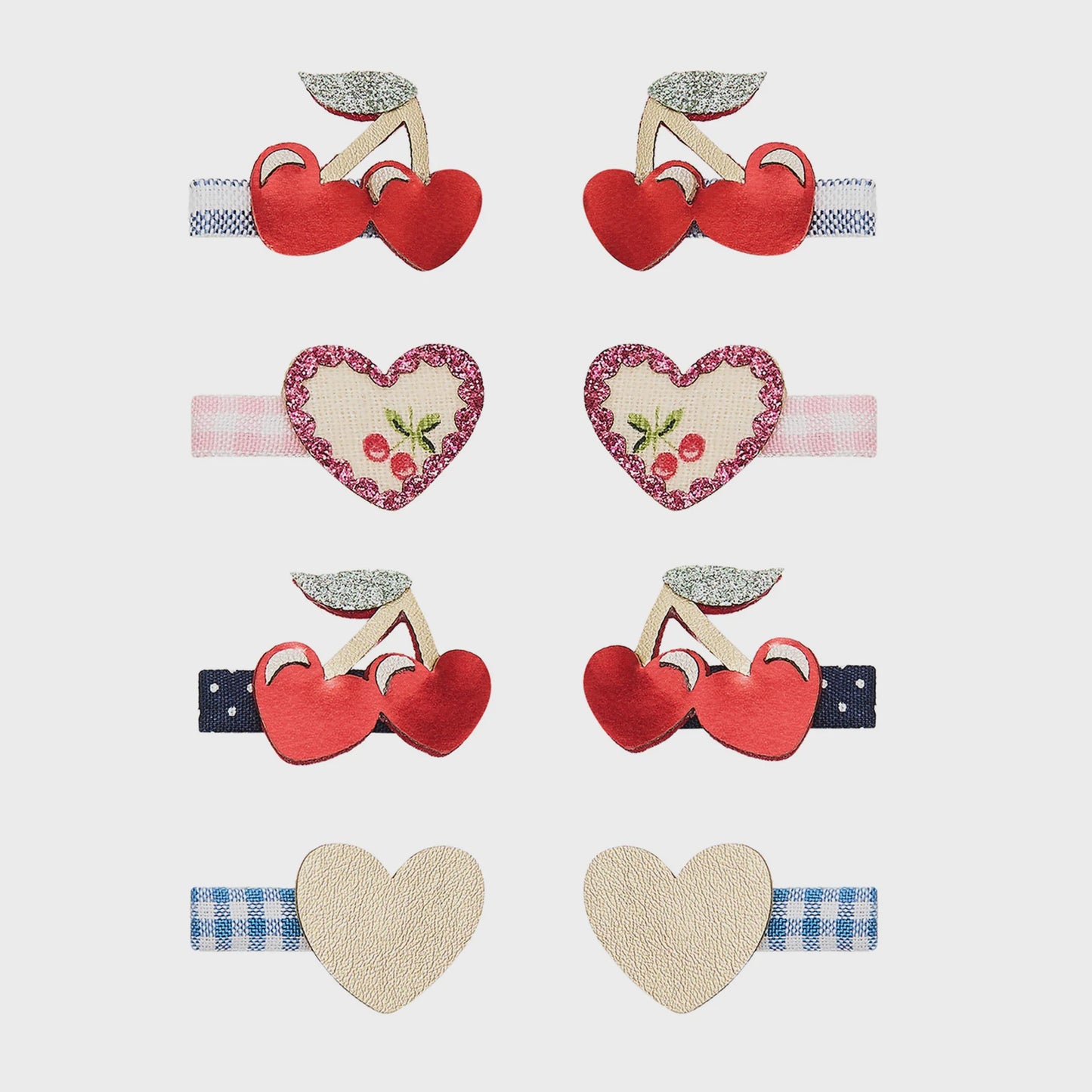 RED CHERRIES MINI CLIPS