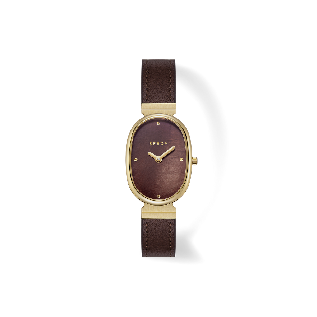 Jane (Leather) - Gold/Brown/Brown