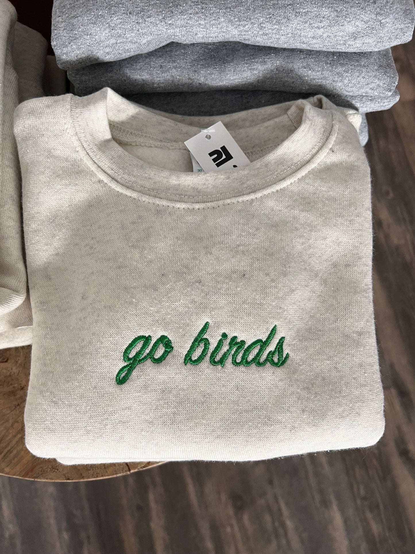 Kids Eagles Sweatshirts Oatmeal