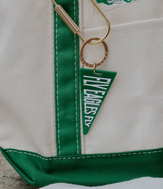 Football Pennant Keychain
