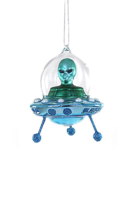 FLYING UFO ORNAMENT