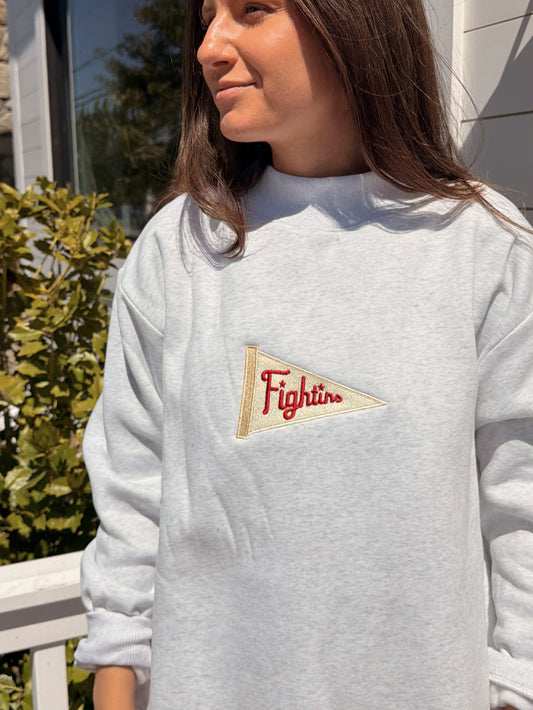 FIGHTINS MOCKNECK
