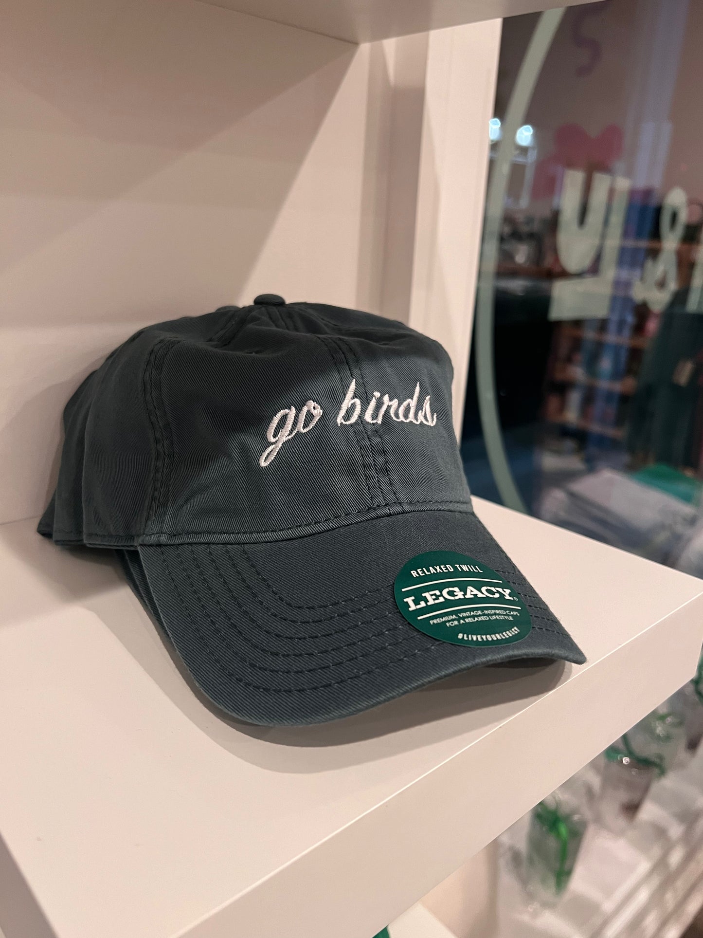 Go birds dark green hat