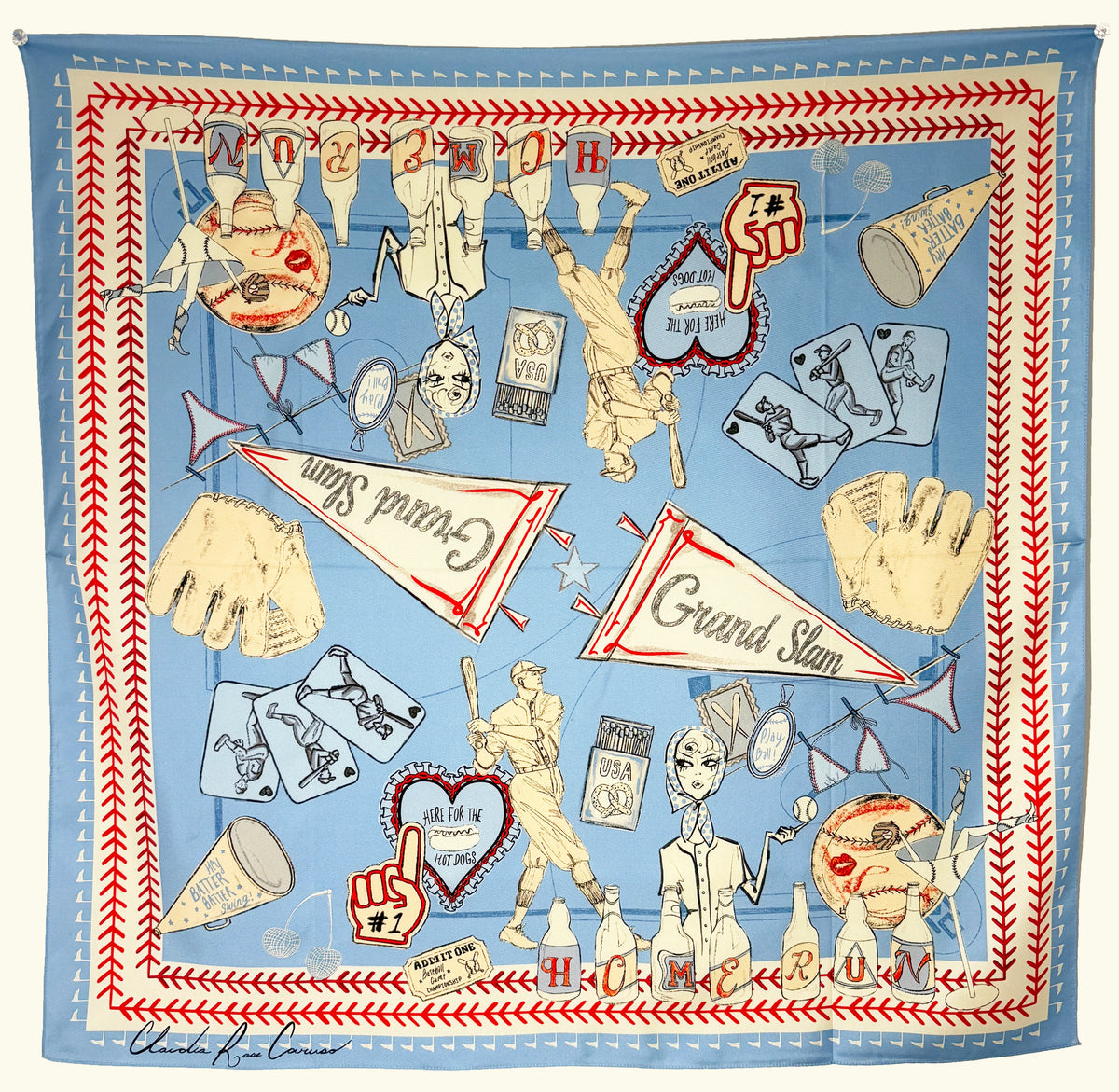 100% Silk Philly Scarves