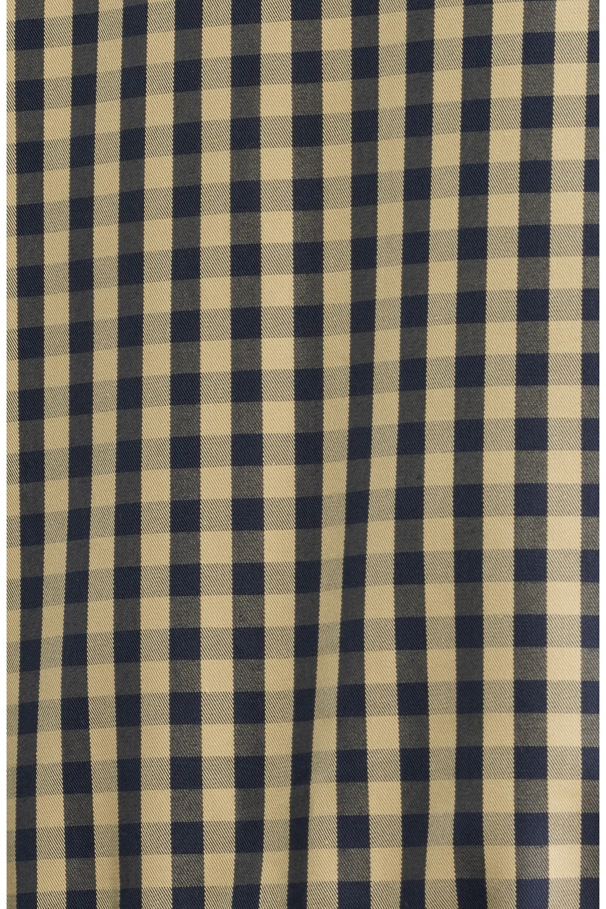MYRTLE TRENCH COAT- NAVY GINGHAM