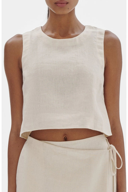 SIAN LINEN TOP
