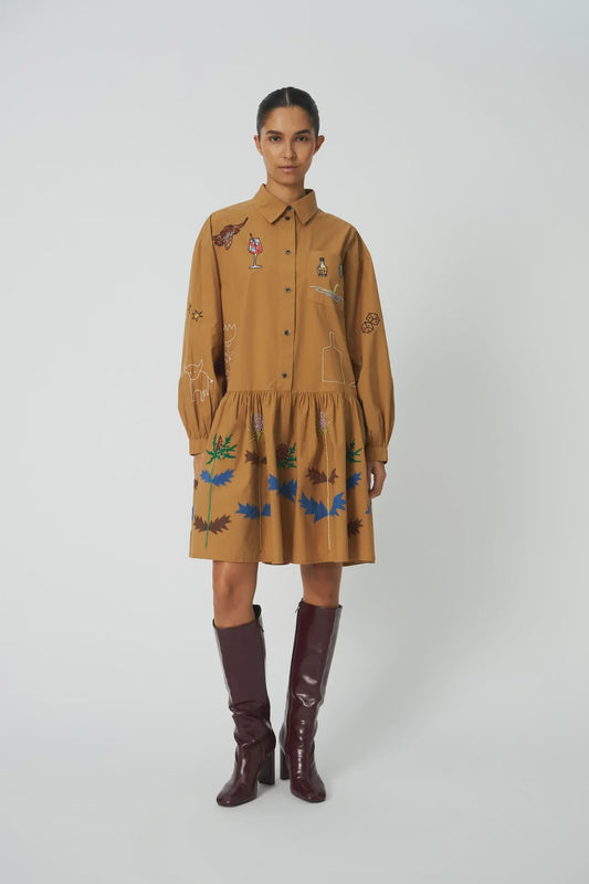SMALL EMBROIDERY DRESS