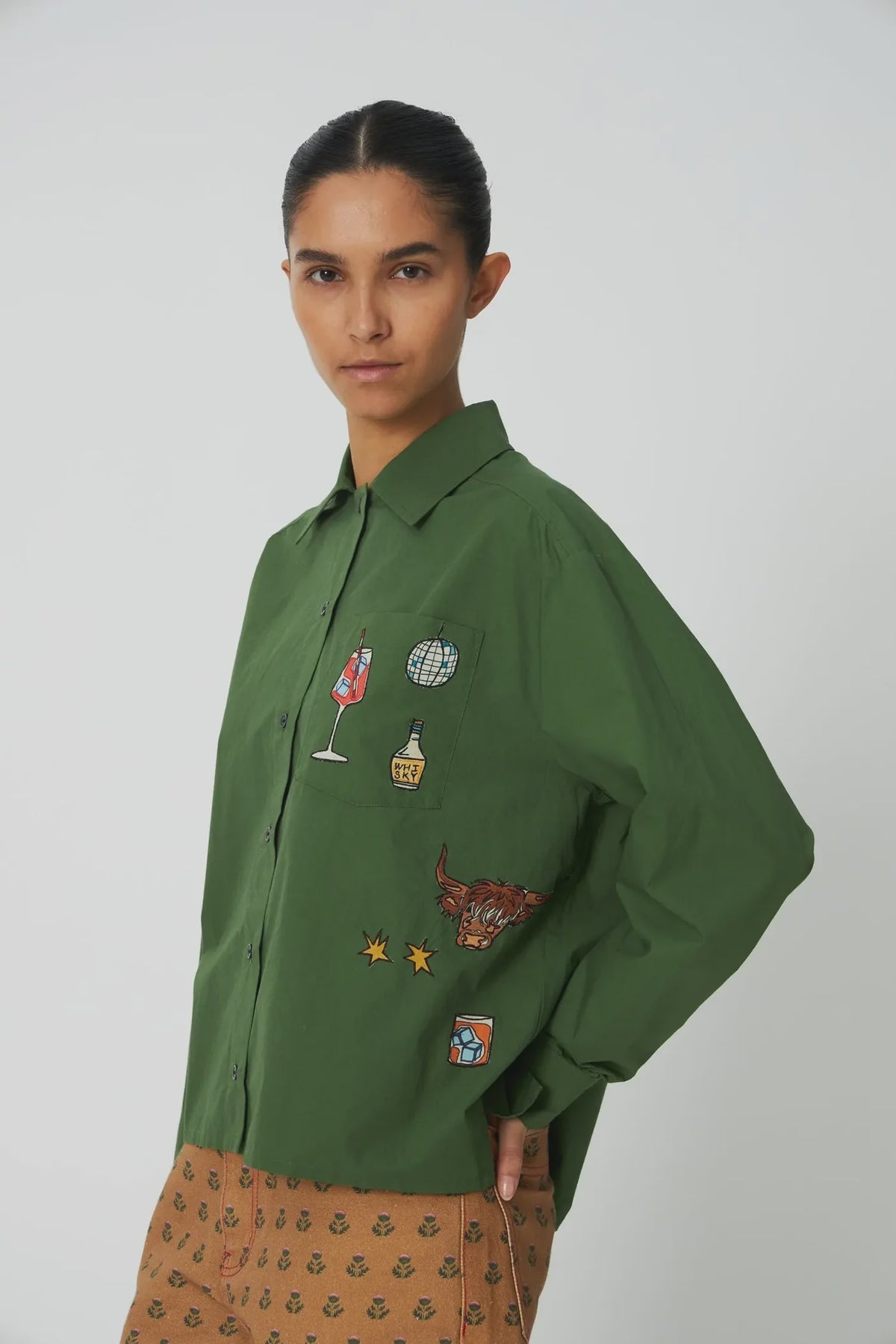 SMALL EMBROIDERY SHIRT