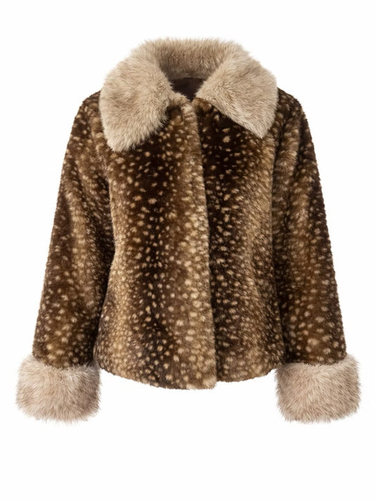 BLIXEN FAUX FUR JACKET