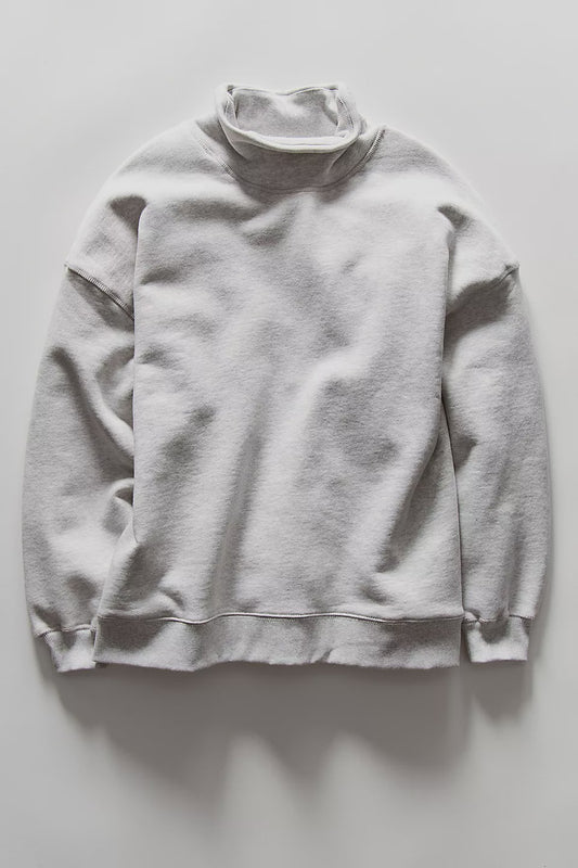 CODDY A CUT ABOVE MOCK NE / WHITE HEATHER GREY