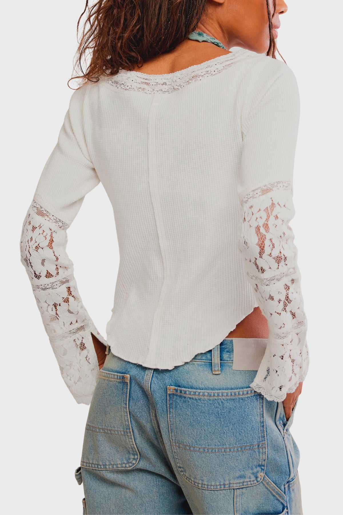 AMBER LACE CUFF / WHITE