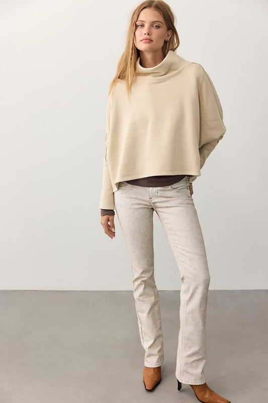 MY GIRL PULLOVER / LIGHT OATMEAL HEATHE