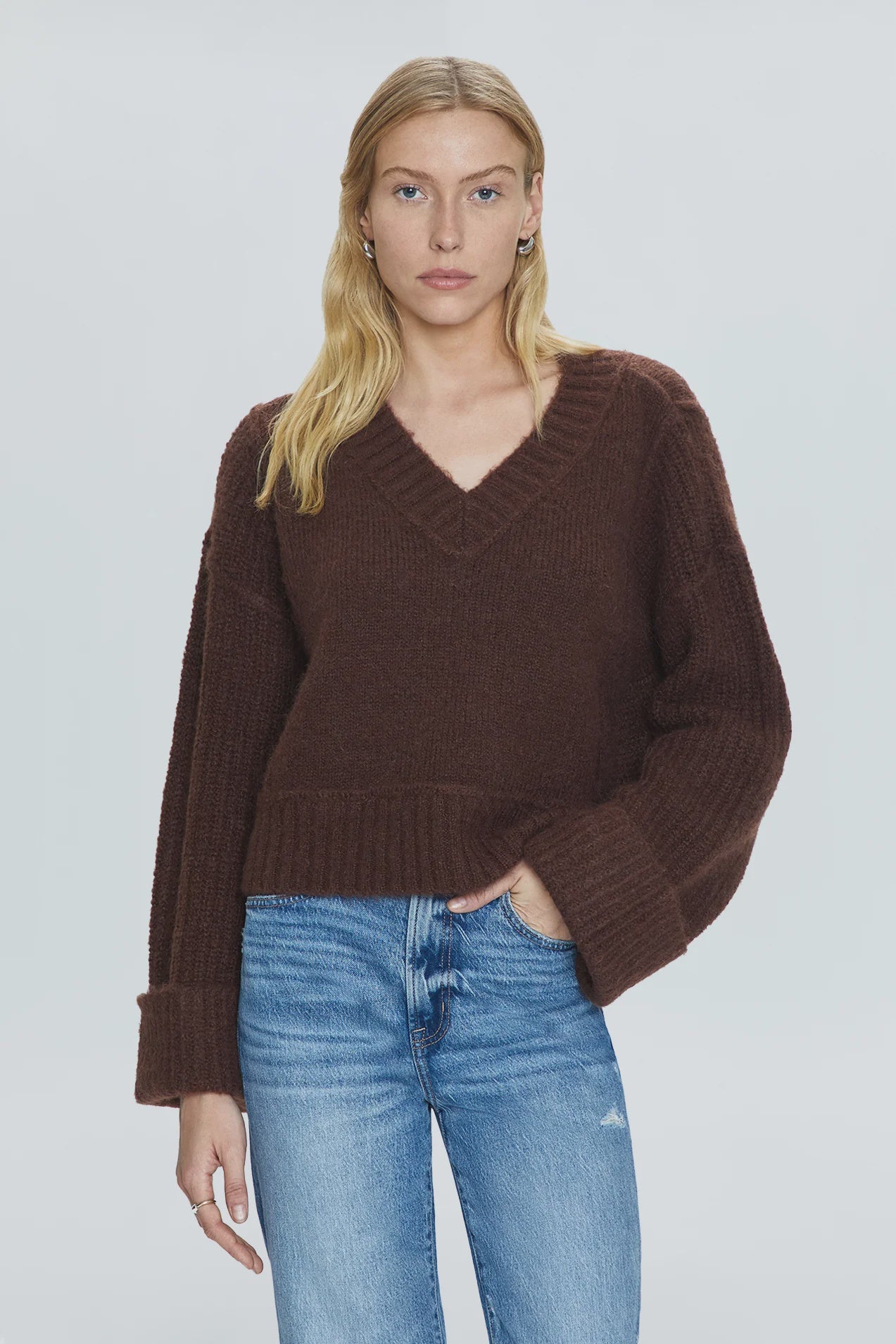 JOY CROPPED BOXY SWEATER