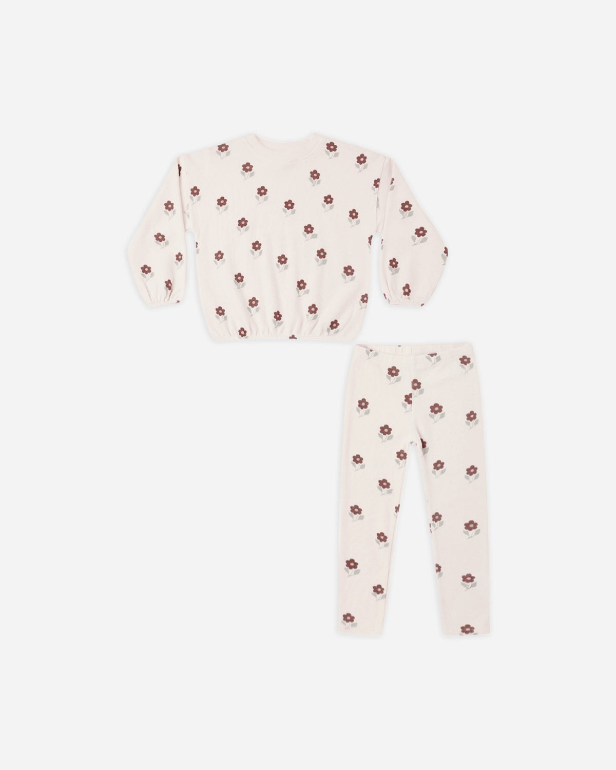 SPONGEY KNIT SET - PETAL DAISY