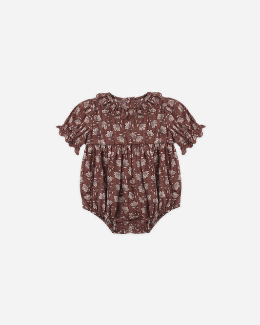 LIV ROMPER MULBERRY IRIS