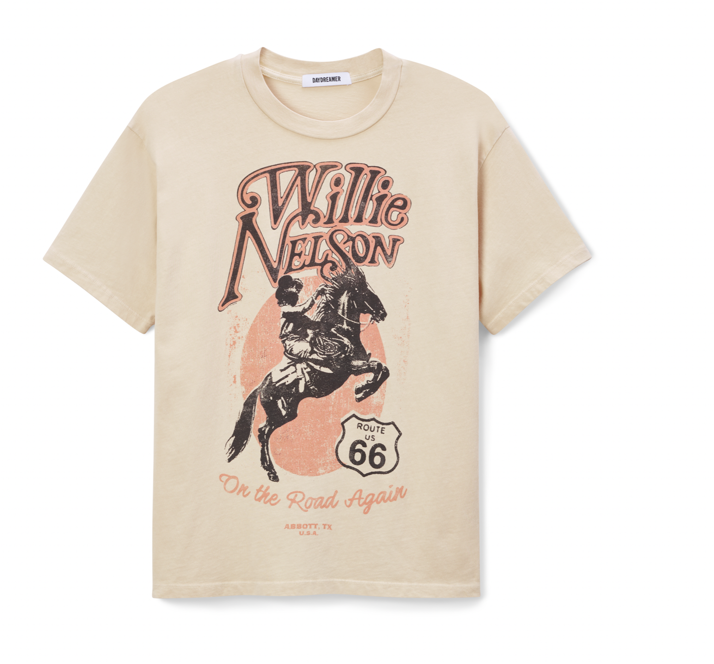 WILLIE NELSON ROUTE 66 WEEKEND TEE