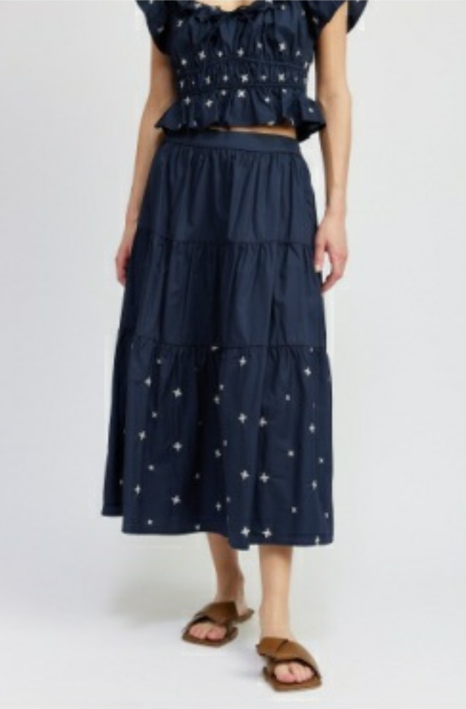 Irene midi skirt