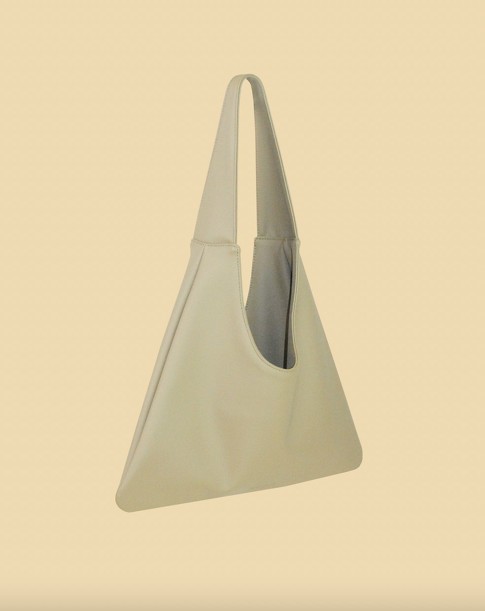 Agave Triangular Tote | Beige