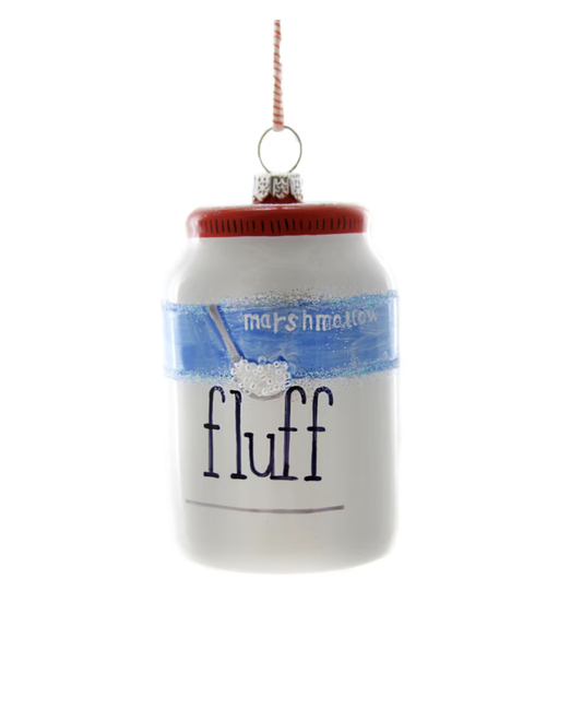 MARSHMALLOW FLUFF ORNAMENT