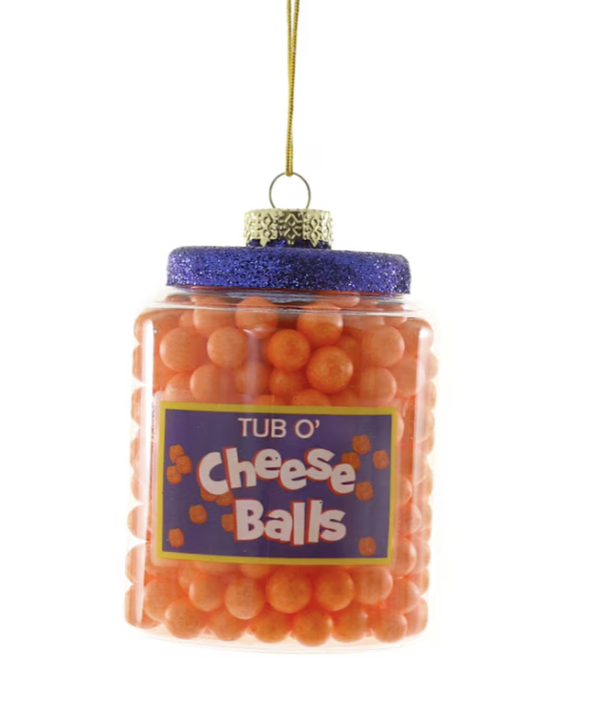 CHEESE BALLS ORNAMENT