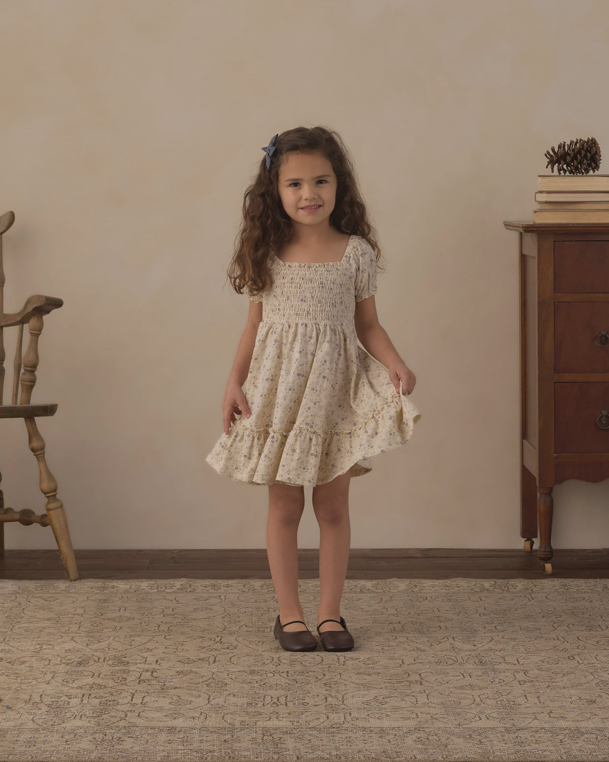 SAGE JERSEY DRESS-MEADOW