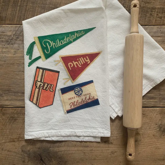 PHILLY FLAG TEA TOWEL