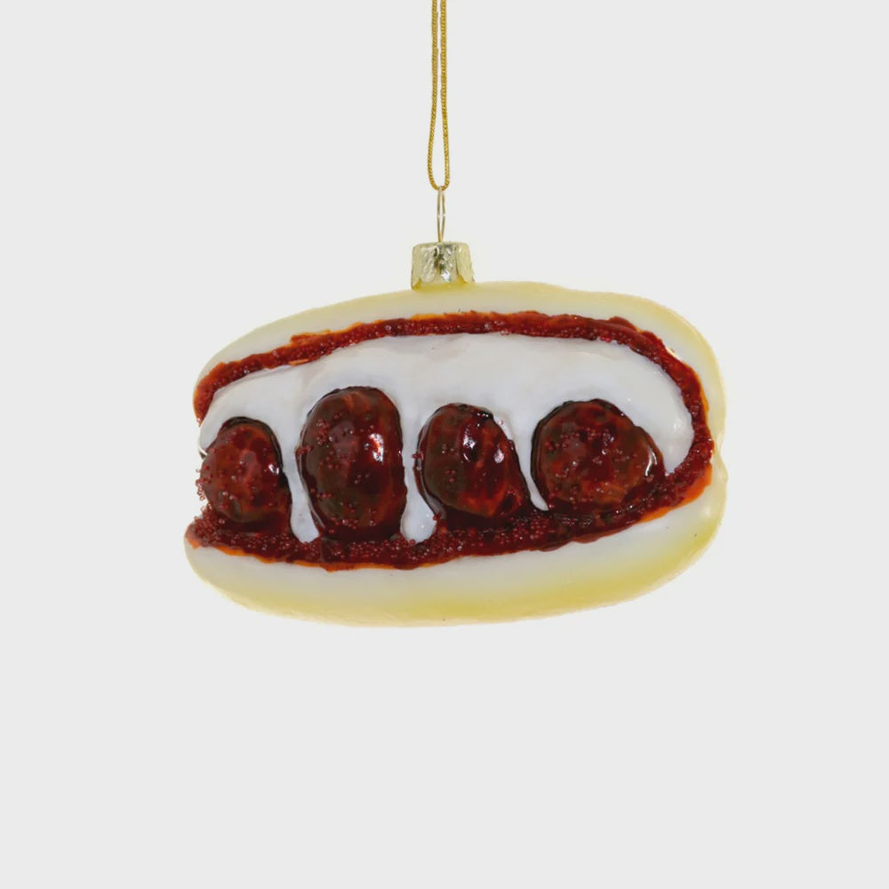 MEATBALL PARM SANDWICH ORNAMENT