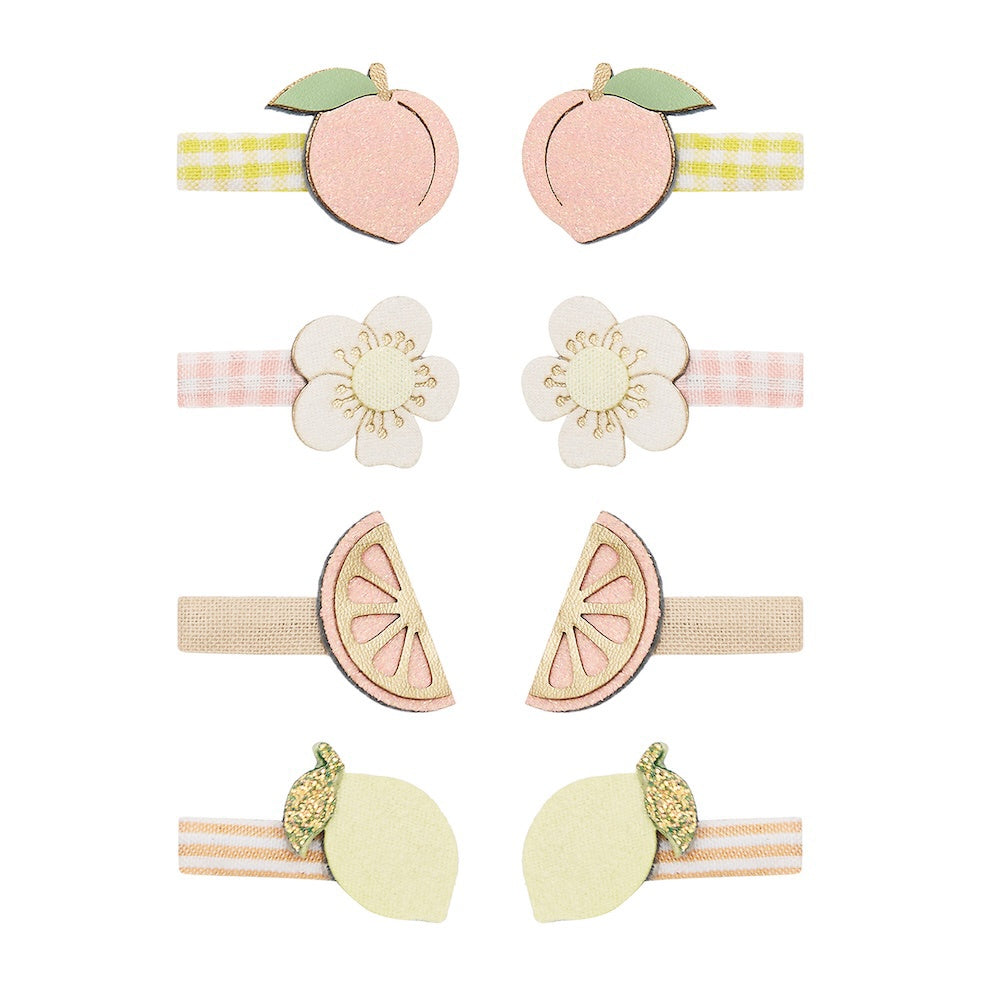 PEACHY CITRUS MINI CLIPS