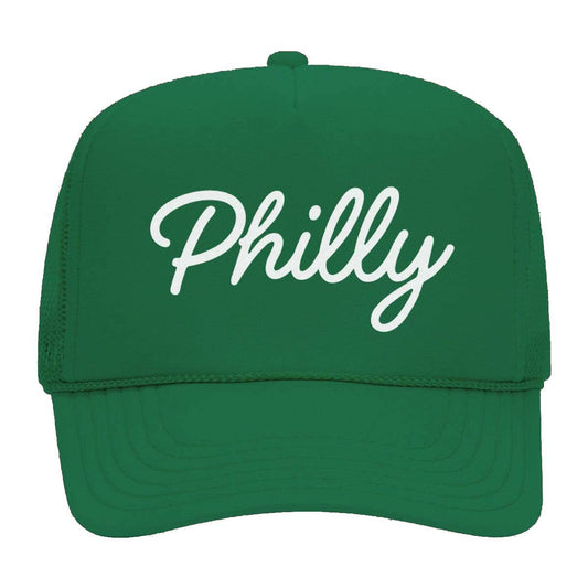 Philly Foam Snapback Hat / Kelly Green